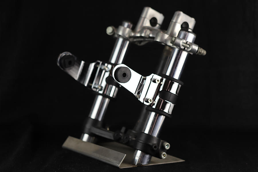 V-159.トマゼリ ヘッドライトステー 35π 当時物 FX外し 3*0様 V-