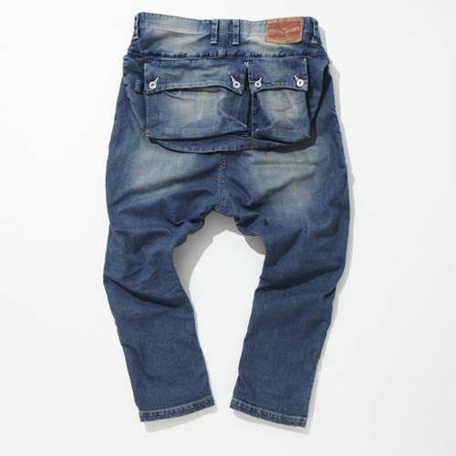 NATAL DESIGN サルエルフラップデニムパンツ アウトドア キャンプ