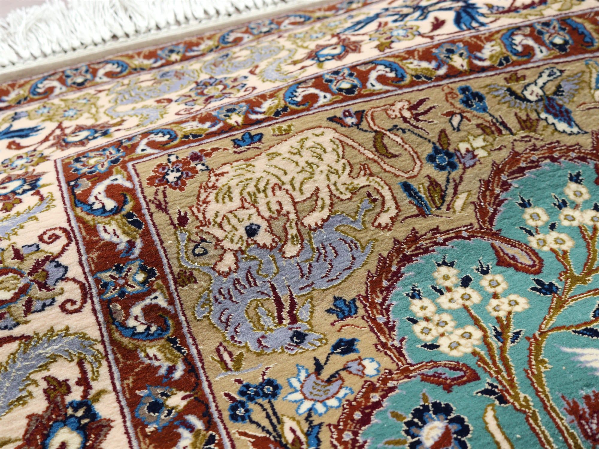 119×80cm ギャッベ ペルシャ絨毯 イラン シーラズ産 手織り 楽天市場