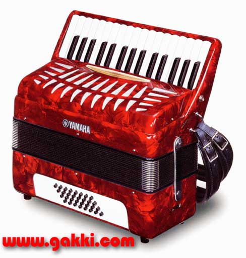 YAMAHA ヤマハ アコーディオン S-32 レッド 純正ケース付き ヤマハ | S