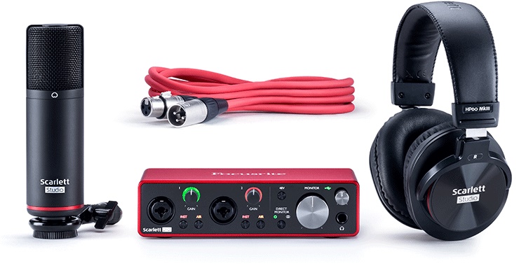 Focusrite Scarlett 2i2 第3世代 インターフェース Amazon.co.jp