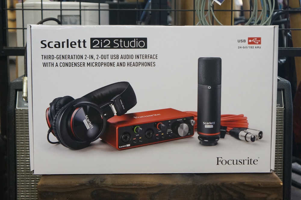 Focusrite Scarlett 2i2 3rd Gen Studio Pack / 楽器屋BOW オンライン
