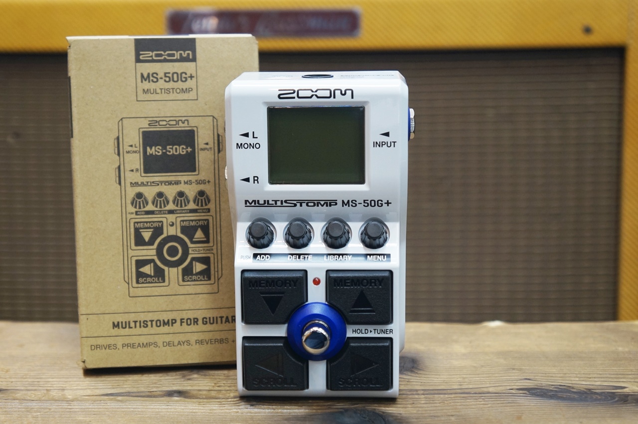 ZOOM / MS-50G+ ギター用コンパクトマルチエフェクター MS-50G