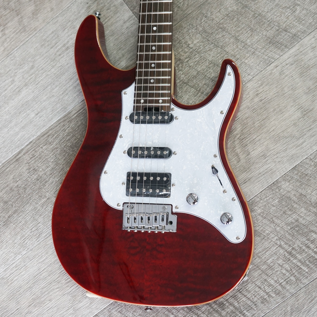 Grassroots G-Snapper-CTM See Thru Red / 楽器屋BOW オンラインストア