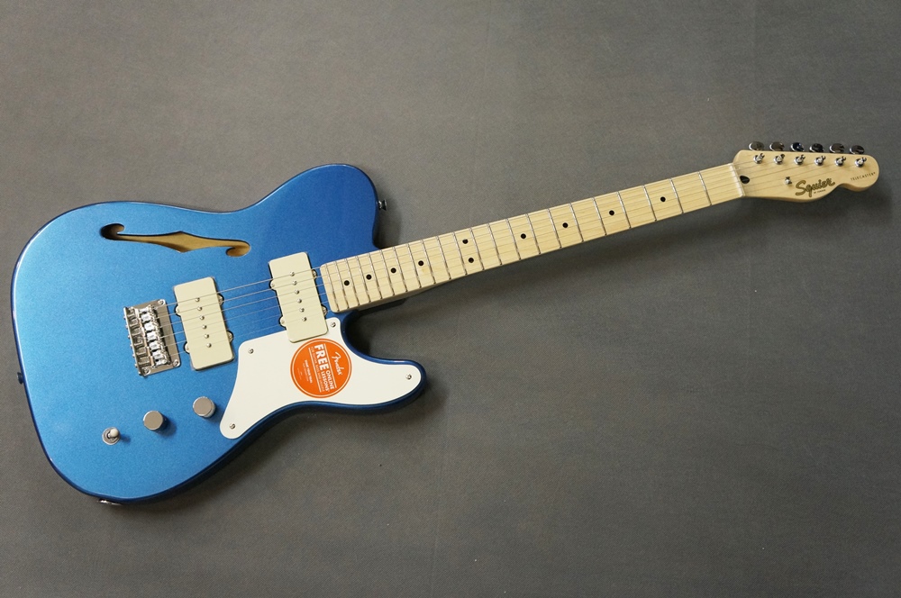 Squier Cabronita Telecaster Thinline - Lake Placid Blue - / 楽器屋