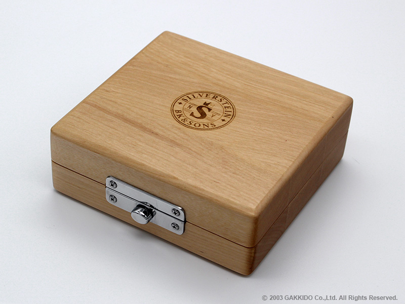 SILVERSTEIN Premium Maple Wood Mouthpiece Case 木製マウスピース