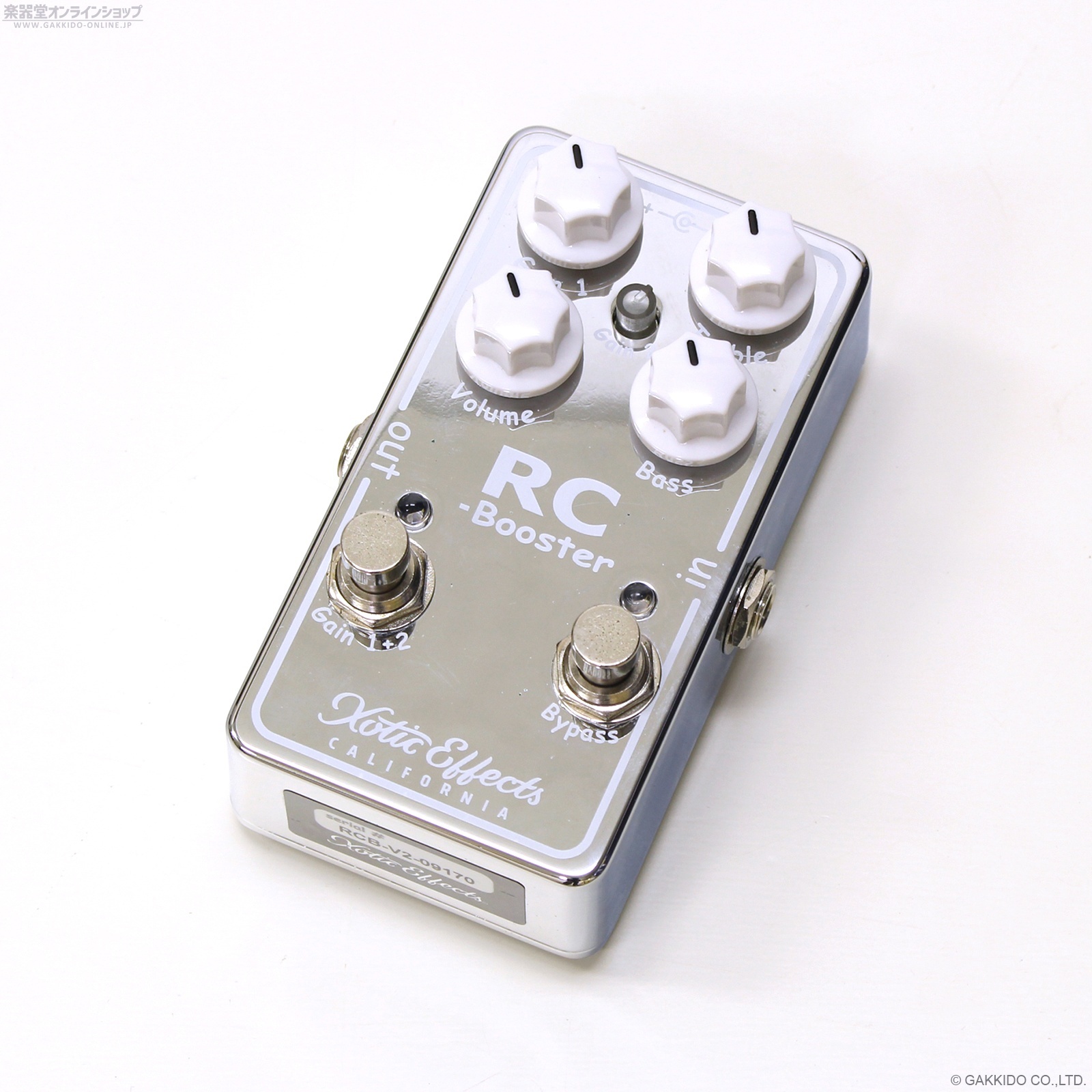 Xotic Effects RC Booster V2 [中古] - 楽器堂オンラインショップ