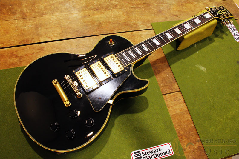 ジャパンビンテージ！レスポールカスタム3ピックアップ搭載バーニー