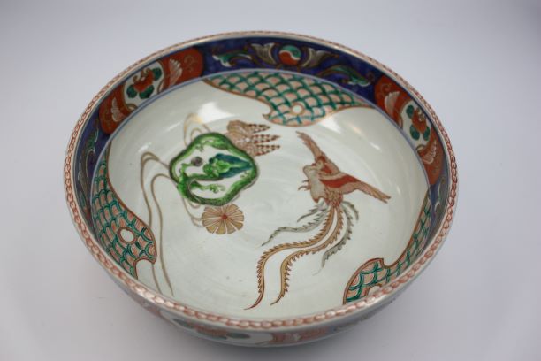 アンティーク 伊万里飾皿 鳳凰 1客 アンティーク 伊万里飾皿 鳳凰 1客