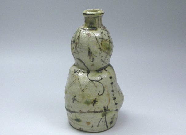 鈴木五郎】弥七田織部徳利 鈴木五郎】弥七田織部徳利 2025年最新