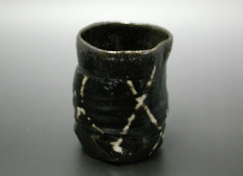 鈴木五郎 織部湯呑み 織部焼のみ 鈴木五郎／五利部ぐい呑 SUZUKI Goro