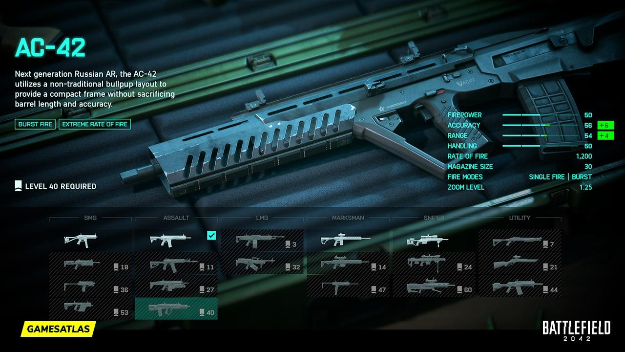AC-42 | Battlefield 2042 Weapons