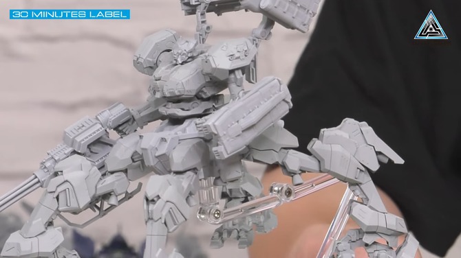 AC6』よりG1ミシガンの「ライガーテイル」がプラモデル「30MM」として