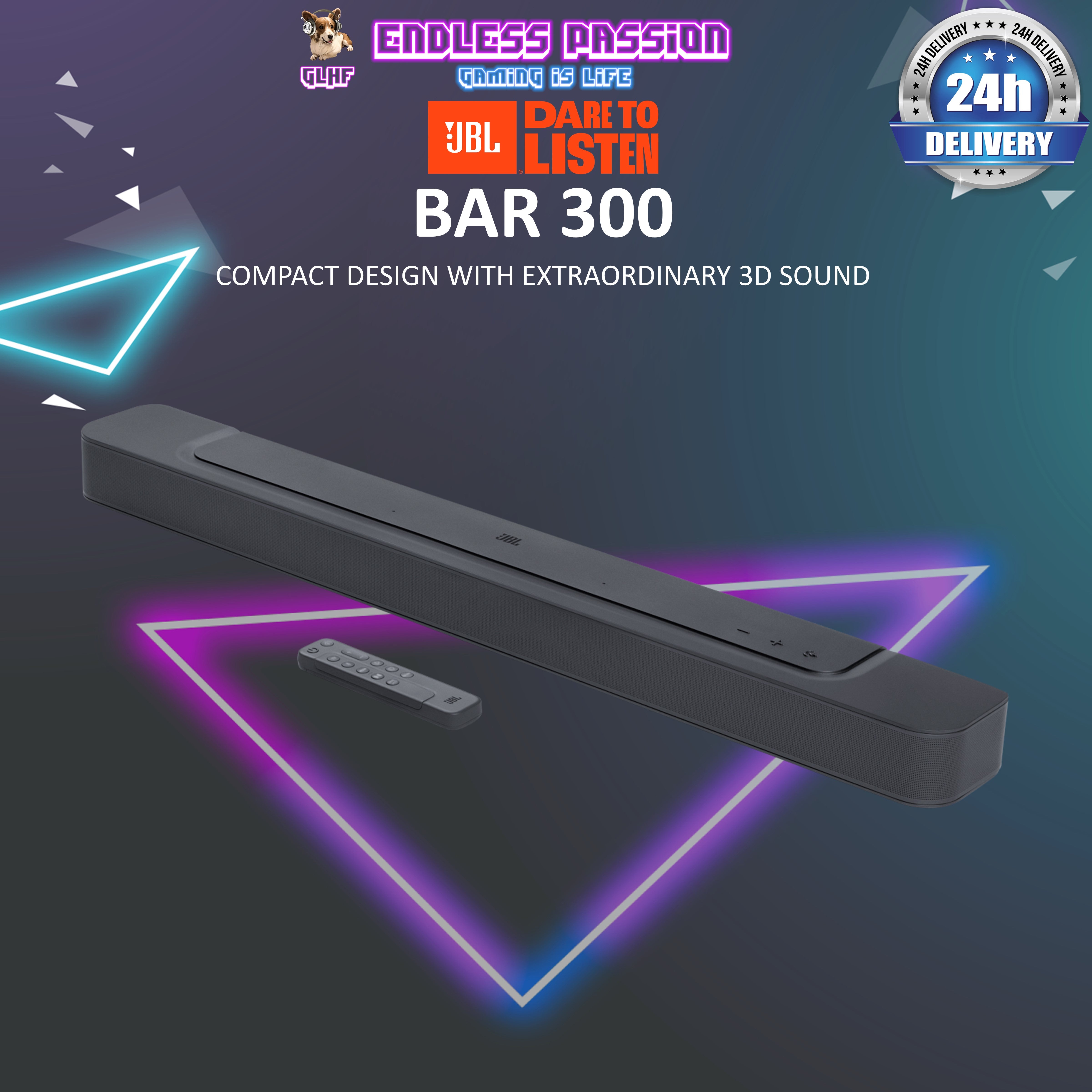 JBL Bar 300 Soundbar – Endless Passion