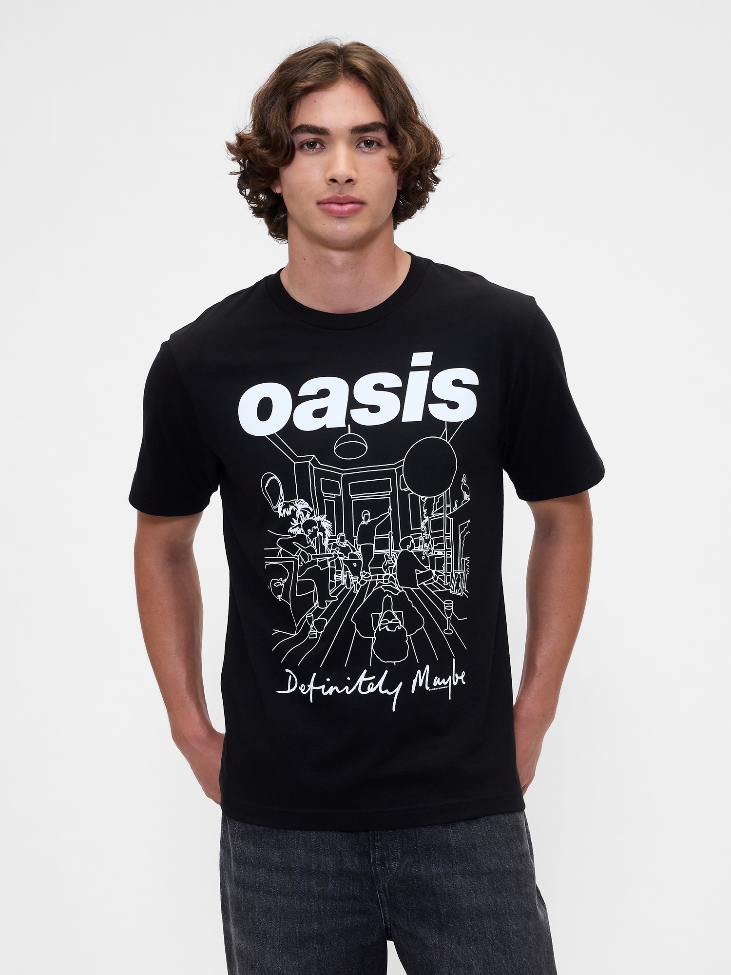 Relaxed Oasis Graphic T-Shirt | Gap Factory