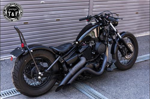 有限会社ガレージT&F / ドラッグスター250 スリムスポーツスタータンクKIT