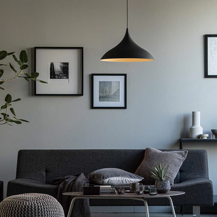 ペンダントライト 小型ペンダント 2つ 黒 ブラック ペンダントライト