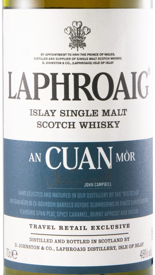 ラフロイグ アンカンモアLaphroaig AN CUAN MÒR 免税店限定 ラフロイグ