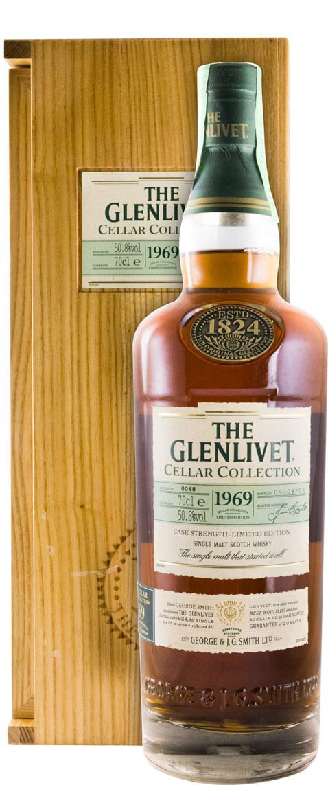ウイスキー シングルモルト Glenlivet 1969 31年