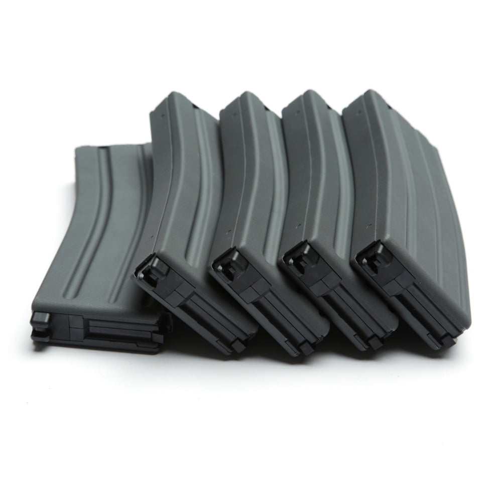 30/60 Rounds Magazine 5pk DAS GDR 15 M4A1 | GBLS USA Airsoft Gun