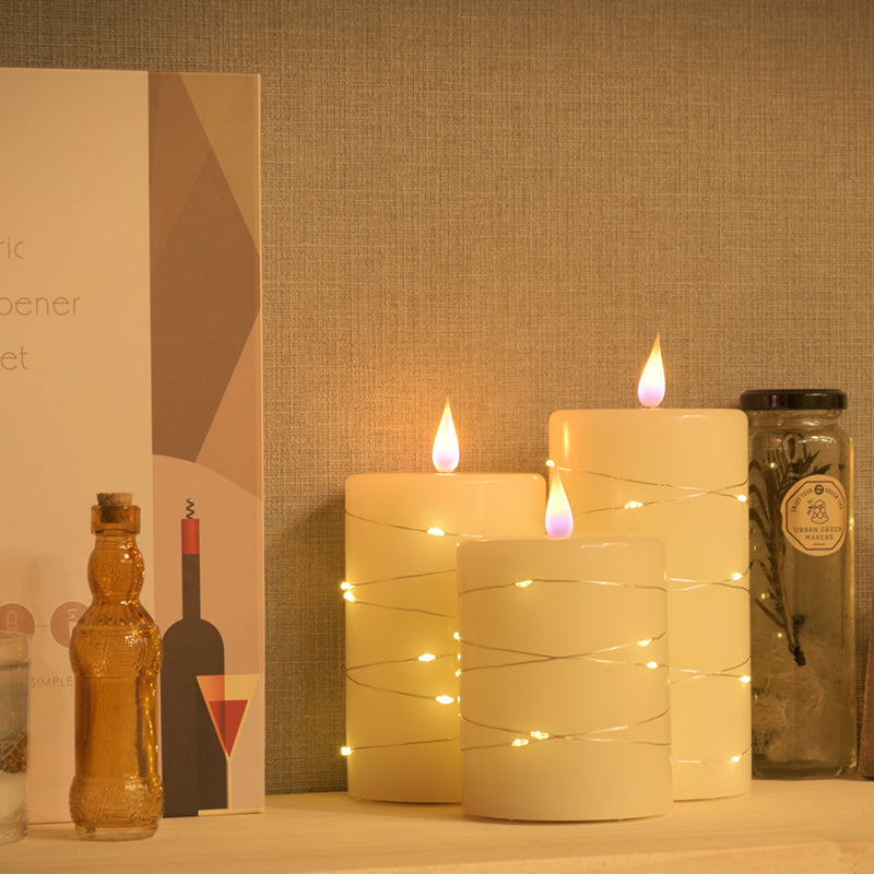 でぃ】キャンドル LED 3種類 80個セット(電池付き) 結婚式 でぃ