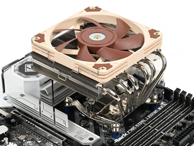 2つの顔を持つ全高77mmのボトムフローCPUクーラー、Noctua「NH-L12Sx77