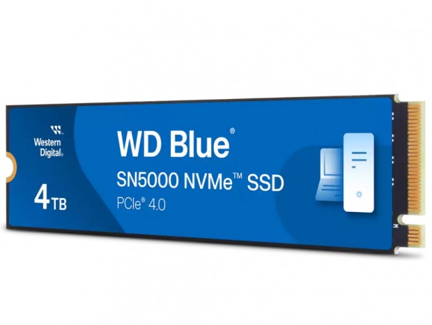 最大容量4TBのクリエイター向けPCIe 4.0 SSD「WD Blue SN5000 NVMe SSD