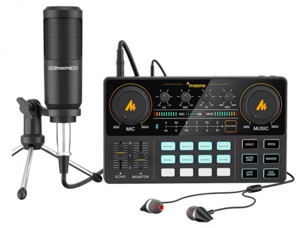 税込1.2万円のミキサーセットなどMaonoブランドのオーディオデバイス計