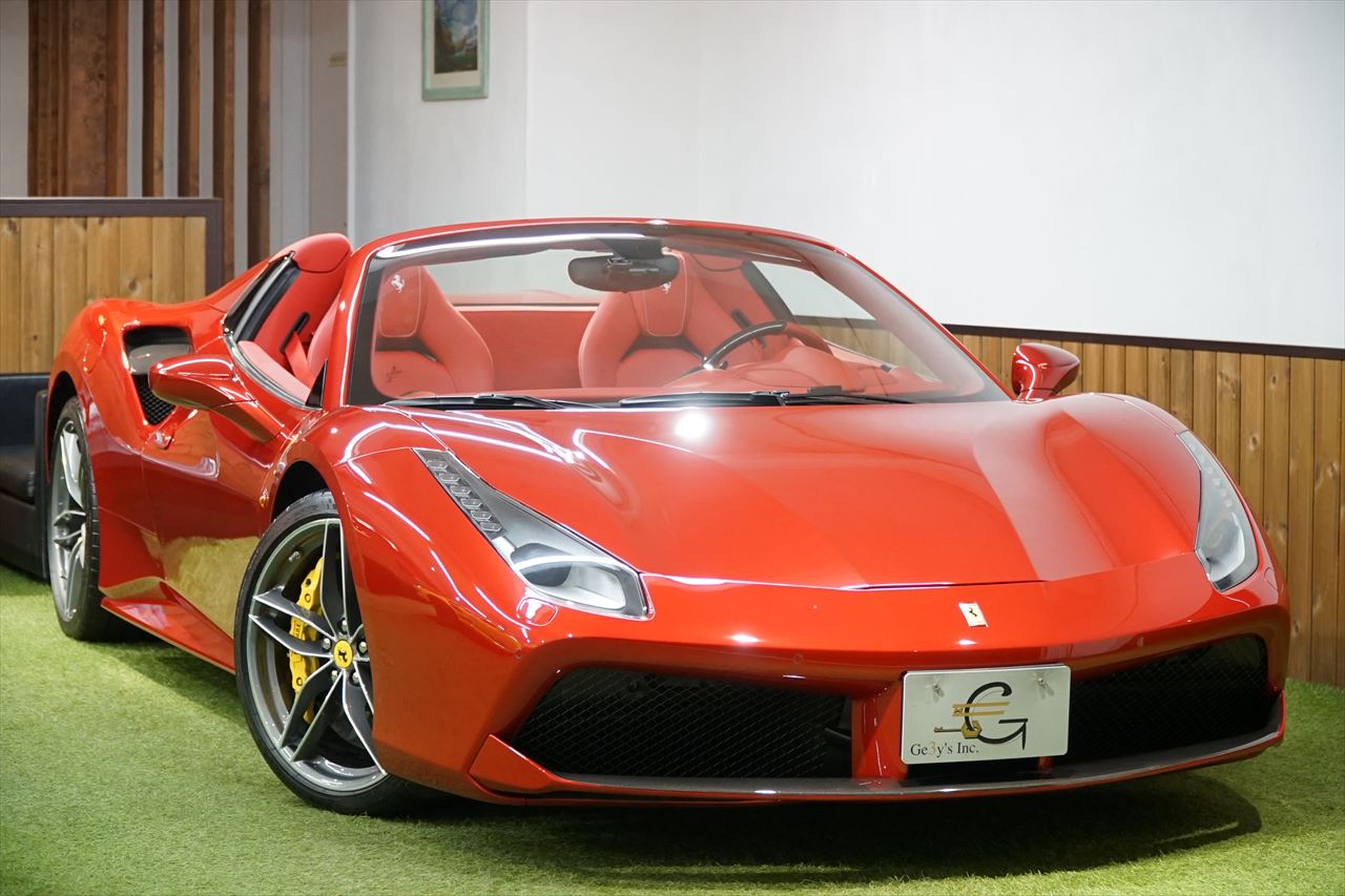 ☆入庫情報☆2018年 フェラーリ 488スパイダー フェラーリと言えば