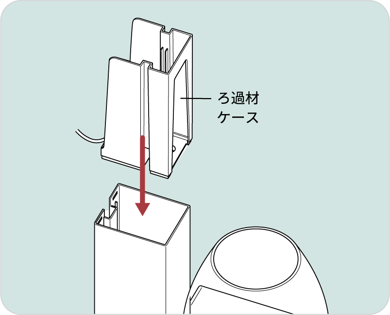 グラスアクア ペルコ ｜オールインワン水槽セット｜ジェックス
