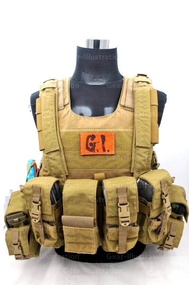 Eagle Industries Low Visibility Armor Carrier, Khaki, 500D – Gear