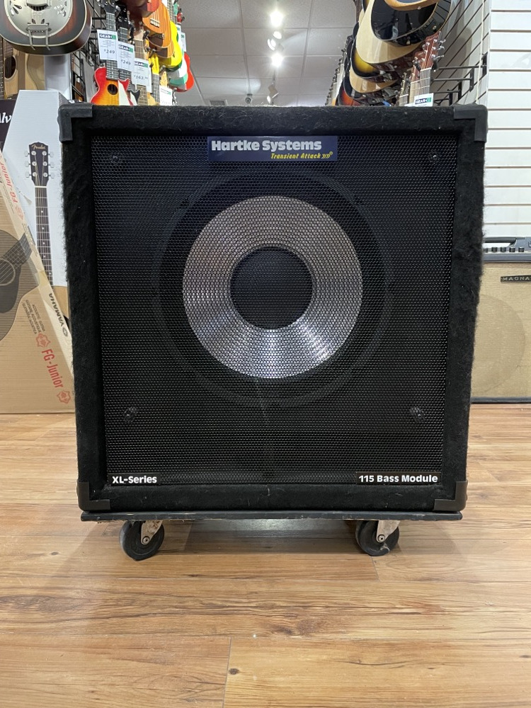 USED Hartke XL Series 115XL Bass Module 1x15 Cabinet 8Ohm 200w