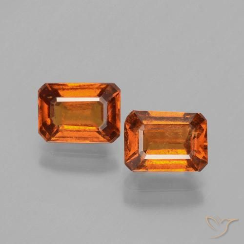 Shop natural 2.57ct ディープオレンジ ヘソナイトガーネット gems