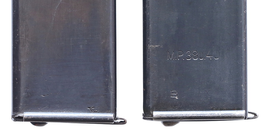 ドイツ軍 MP38 u 40 予備マガジンケース ダミーマガジン18本入り