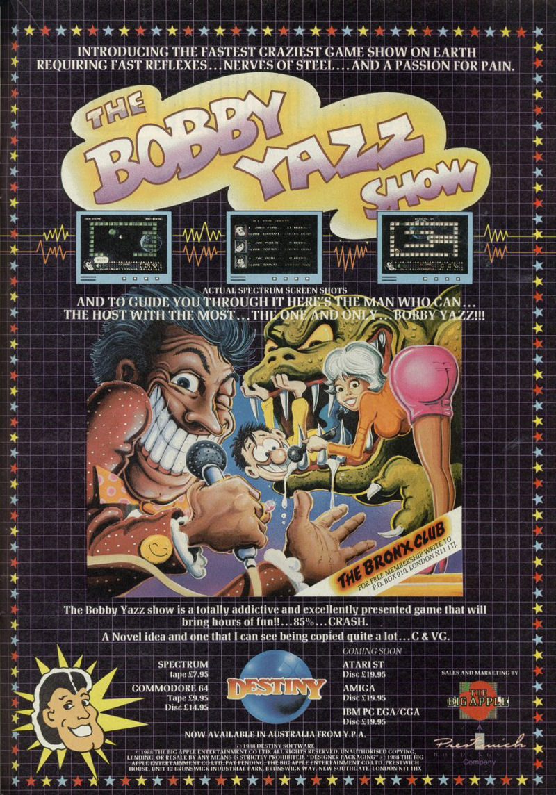 The Bobby Yazz Show Review