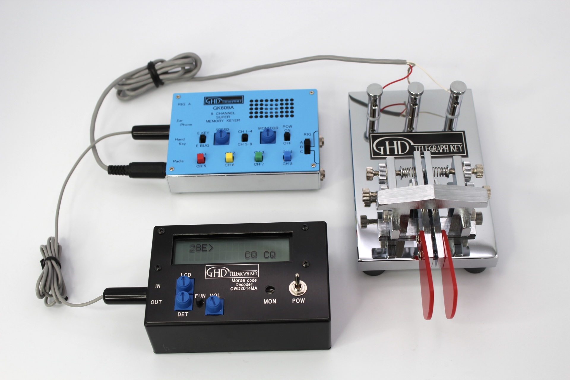 GHDキー / レッツモールス信号