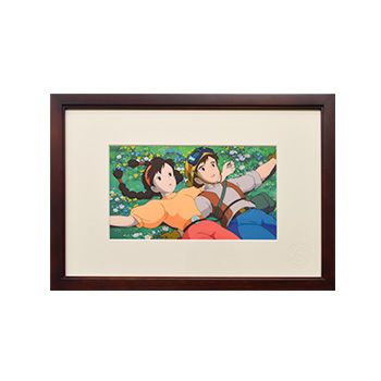 ART OF GHIBULI 天空の城ラピュタ アートフレーム カイガーモス号 ART