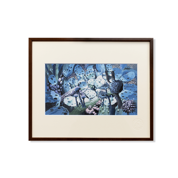 予約商品】ART OF GHIBLI 風の谷のナウシカ アートフレーム「腐海の森」