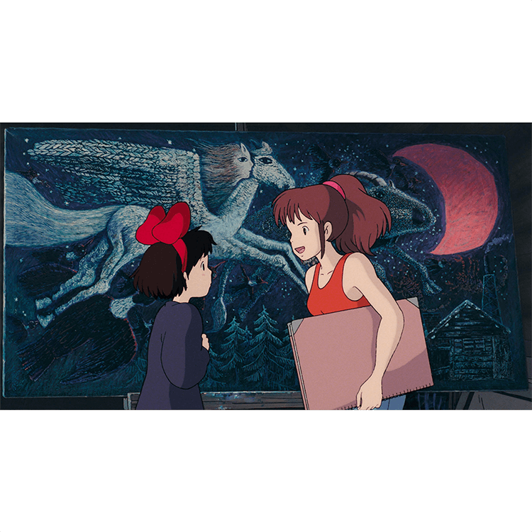 魔女の宅急便 セル画 ジブリ 三鷹の森ジブリ美術館 ジブリ セル画 魔女の
