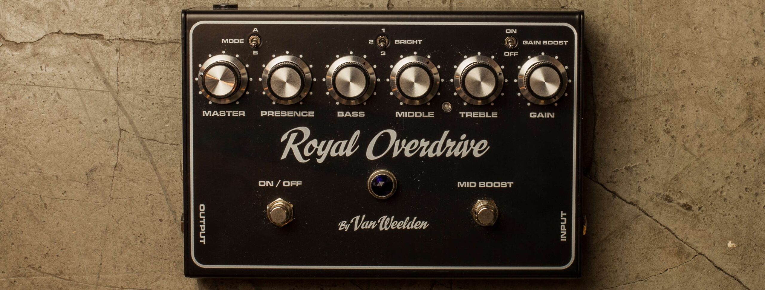 Van Weelden Royal Overdrive Used - Gitarren Total