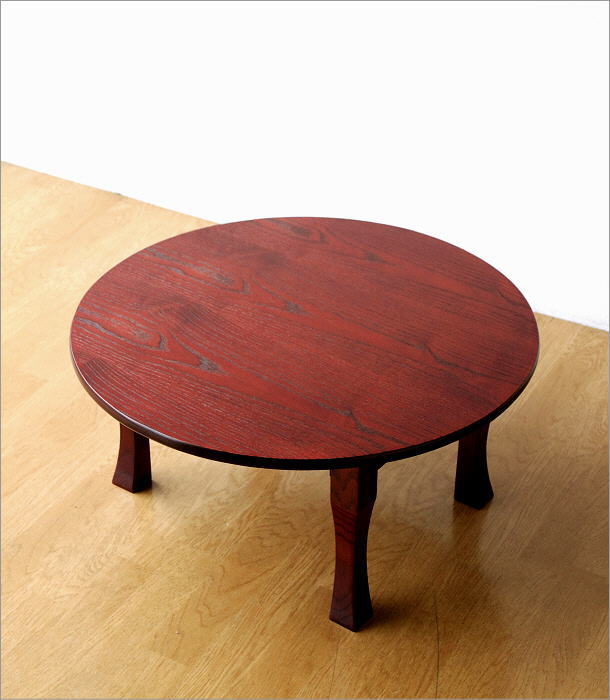 昭和レトロ 折りたたみ式ちゃぶ台 レトロ家具 円卓 座卓 昭和レトロ