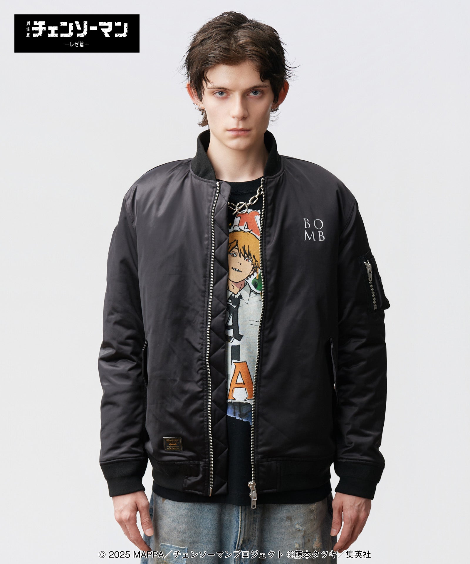 GB0425/CM02 : Bomb Bomber Jacket / ボムボンバージャケット | glamb