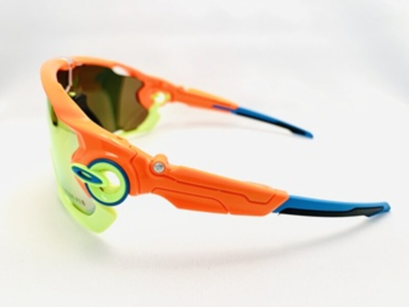 Oakley スポーツサングラス イエロー/レッド ジョウブレイカー Oakley