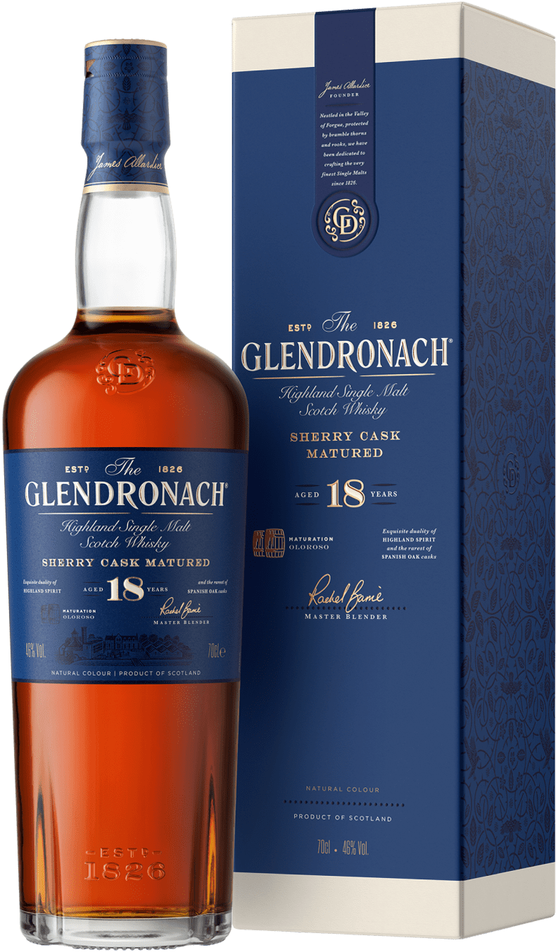 Aged 18 years - Glendronach