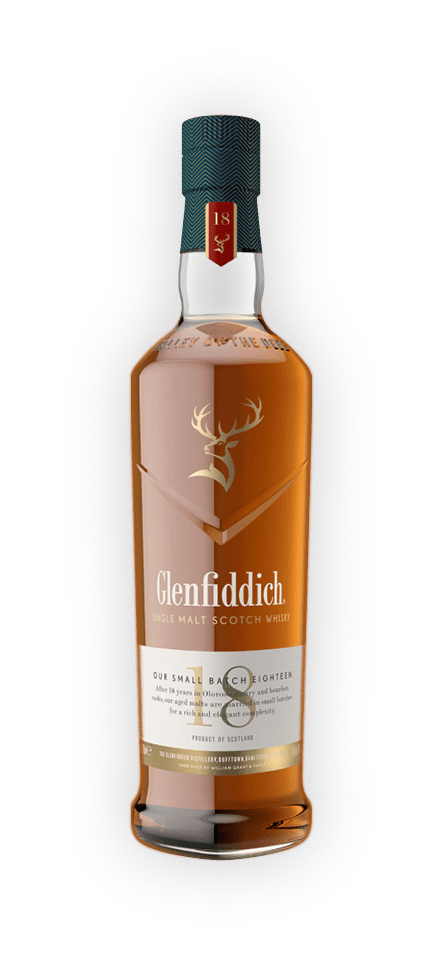 Glenfiddich 18 Year Old Single Malt Scotch Whisky