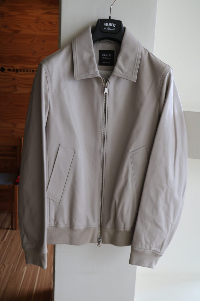 新作【EMMETI/エンメティ】のレザージャケット。まずは、ラインナップ