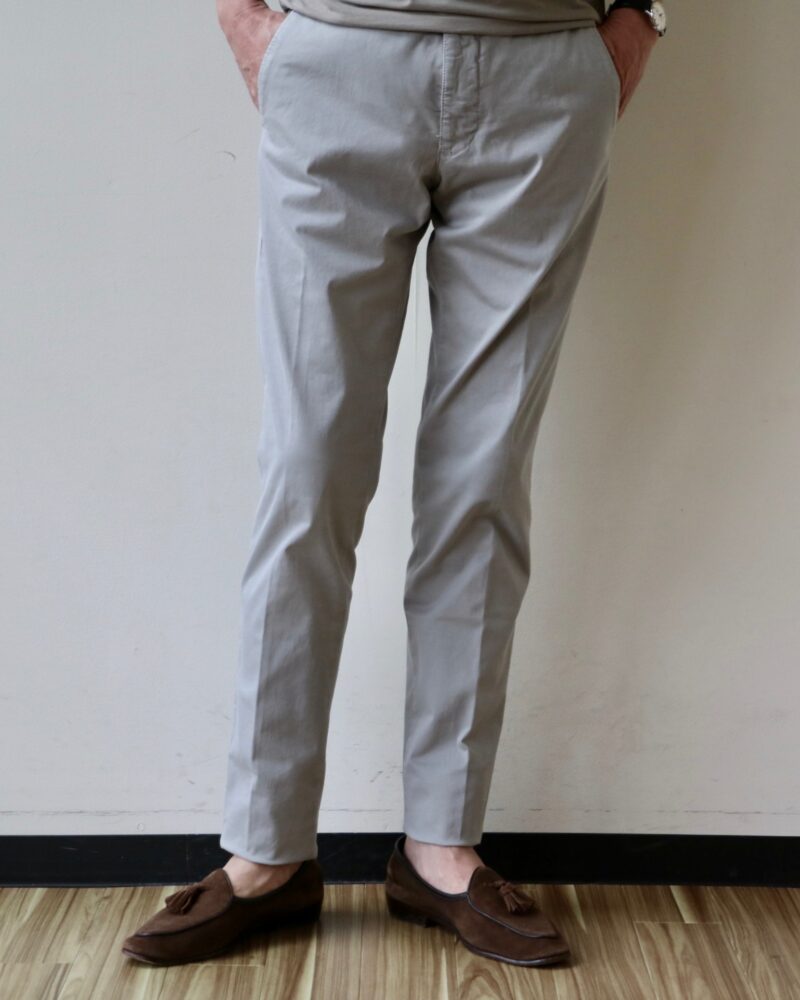 インコテックス コットンギャバンジィチノ ライトグレー W29 pt 100型