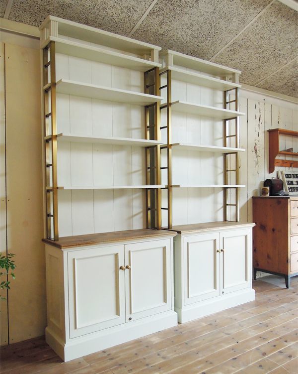 真鍮ディスプレイシェルフ、ディスプレイラック@大阪東京名古屋