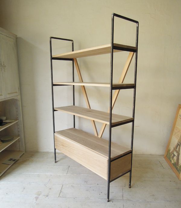 店舗用ディスプレイシェルフ(アイアン)のオーダーメイド@大阪関西のGF