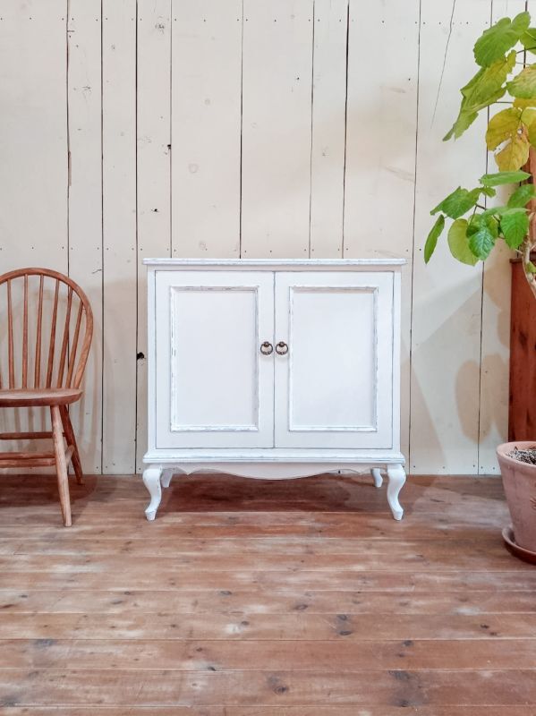 フランスアンティーク猫脚サイドボード/ショップカウンター/チェスト